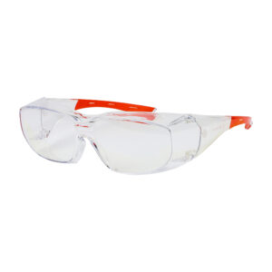 Slimfit Overspecs Safety Glasses - Clear (Pack of 1)