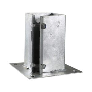 75mm Taurus Bolt Down Shoe - Hot Dipped Galvanised (Singular)