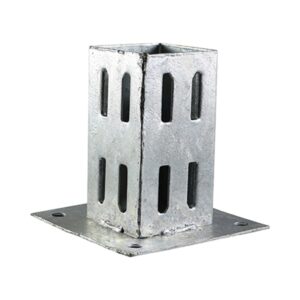 75mm Taurus Bolt Down Shoe - Quick Fit - Hot Dipped Galvanised (Singular)