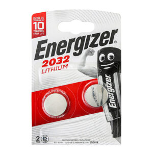 Energizer Lithium CR2032 Coin Battery CR2032 (Pack of 2)