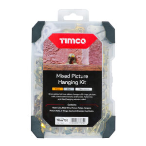 Mixed Tray - Picture Hanging Kit - 179pcs