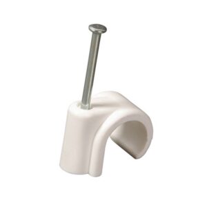 15mm Pipe Clips - Nail In (Bag of 50)