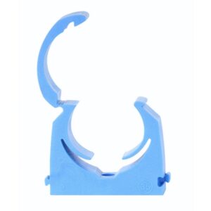 20mm Pipe Clips - Hinged - Single (Bag of 10)