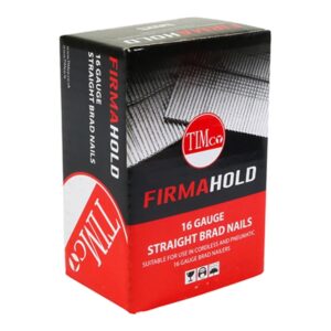16g x 32 FirmaHold Collated Brad Nails - 16 Gauge - Straight - Galvanised (Box of 2000)